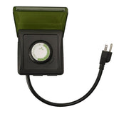 2 Outlet 24 Hour Outdoor Heavy Duty Mechanical Timer, with 3 Conductors