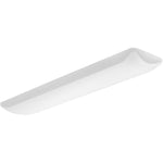 Lithonia Lighting FMLL 9 30840 4-Feet 4000K LED Low Profile Lightpuff with White Acrylic Diffuser