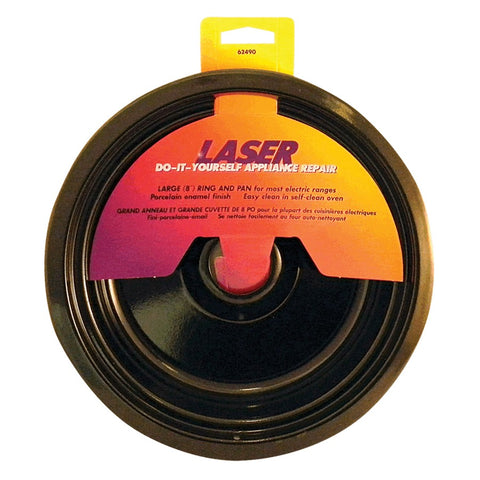 8 inch(s) Universal Porcelain Ring and Drip Pan