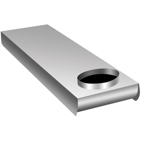 Dundas Jafine UD48 Space Saver Aluminum Dryer Venting Duct, 4"/90 Inlet, 90 Outet