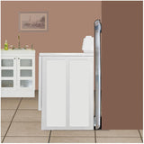 Dundas Jafine UD48 Space Saver Aluminum Dryer Venting Duct, 4"/90 Inlet, 90 Outet