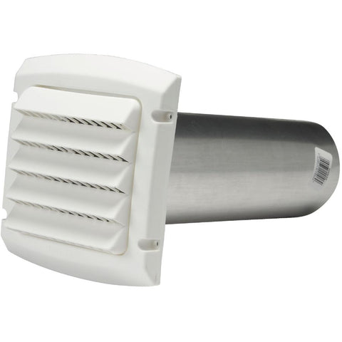 Dundas Jafine IH4WXZ Air Intake Hood, 4", White
