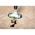 SpinWave Hard Floor Mop - with 2 Soft Touch Pads + 2 Scrubby Pads