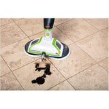 SpinWave Hard Floor Mop - with 2 Soft Touch Pads + 2 Scrubby Pads