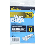 Style U Electrolux Vacuum Cleaner Bag - Microfiltration, 3 Pack