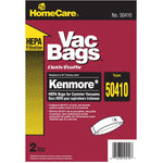 Type 50410 Kenmore Hepa Canister Vacuum Cleaner Bag - 2 Pack