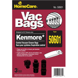 Kenmore Central Vacuum Cleaner Bag - 3 Pack