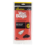 Type G Dirt Devil Handheld Vacuum Cleaner Bag - 3 Pack