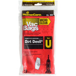 Typo U Dirt Devil Vacuum Cleaner Bag - Microfiltration, 3 Pack