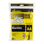 Type AA Eureka Vacuum Cleaner Bag - Microfiltration, 3 Pack