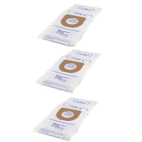 Type A Hoover Vacuum Cleaner Bag - Microfiltration, 3 Pack