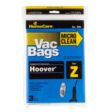 Type Z Hoover Vacuum Cleaner Bag - Microfiltration, 3 Pack