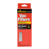 Honeywell H12007 Replacement Filter for Dirt Devil F1 - Most Bagless Uprights - HEPA Media