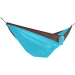 Vivere Parachute Nylon Double Hammock, Storm/Apple