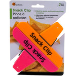 Snack Bag Clips - Assorted Colours, 2 Pack