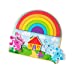 Melissa and Doug Blue's Clues and You - Wooden Rainbow Stacking Puzzle (9 Pieces)