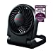 Honeywell HTF090BC Turbo-On-The-Go Portable Folding Fan, Black, with USB, Battery, or Electric powered