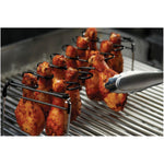 GrillPro 41551 Non-Stick Wing Rack with Chrome Legs