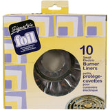 Small Foil Burner Bibs - 10 Pack