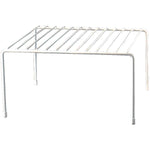 11" x 10" x 5.5" White Wire Cupboard Shelf