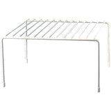 11" x 10" x 5.5" White Wire Cupboard Shelf