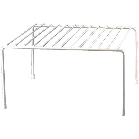 11" x 10" x 5.5" White Wire Cupboard Shelf