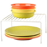 11" x 10" x 5.5" White Wire Cupboard Shelf