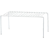 11" x 5.25" x 5" White Wire Cupboard Shelf