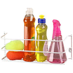 12" x 4" x 4" White Wire Rack Organizer