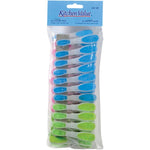 PolyGrip Clothespins - Assorted Colours, 24 Pack