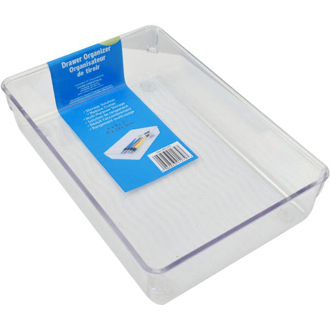 Drawer Organizer - Clear, 6" x 9" x 2"