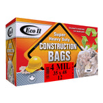 12 Pack 35 inch(s) x 48 inch(s) 4.0 Mil Clear Heavy Duty Garbage Bags