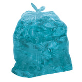 125 Pack 35 inch(s) x 50 inch(s) 1.0 Mil Blue Garbage Bags