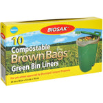 10 Pack 25" x 30" Compost Bags