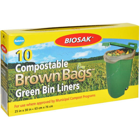 10 Pack 25" x 30" Compost Bags
