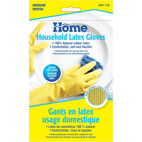 Medium Latex Household Gloves