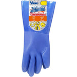 Ultimate Unisex Medium/Large Blue PVC Coated Work Gloves