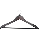 Wooden Mahogany Clothes Hangers - 5 Pack