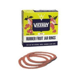 Rubber Jar Rings - Red, 12 Pack