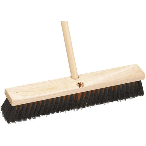 18 inch(s) All Purpose Push Broom, with 54 inch(s) Handle