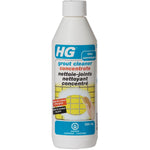 HG Grout Cleaner 500 ml - Concentrated Formula - Removes Stubborn Dirt from Grout in Floor and Wall Tiles - Restores Colour