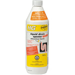 HG Liquid Drain Unblocker 1L - Unblocks Thoroughly and Effectively - for Blocked Drain Pipes in Handbasins, Toilets or Shower Traps