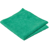10 Pack 14" x 14" Green Microfibre Cloths