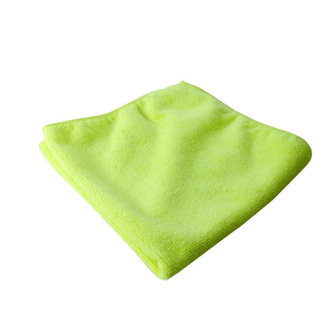 10 Pack 14" x 14" Yellow Microfibre Cloths