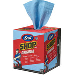 Kimberly-Clark 75190 Scott Shop Towels, 10" x 12", Blue (1 Box of 200)