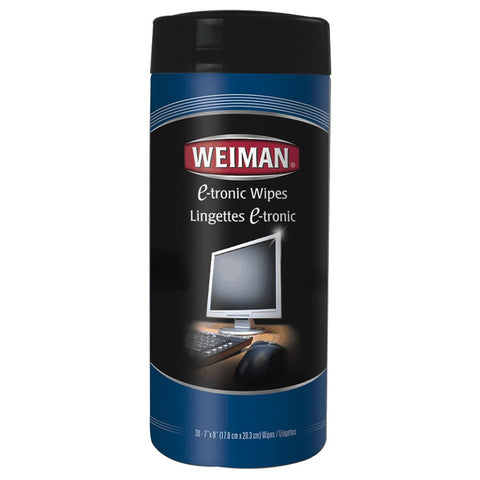 Weiman Anti-Static E-Tronic Electronic Cleaning Wipes for LCD Screens, Computers, TVs, Tablets, E-Readers, Smart Phones, Netbooks, and Touchscreens (30 Wipes)