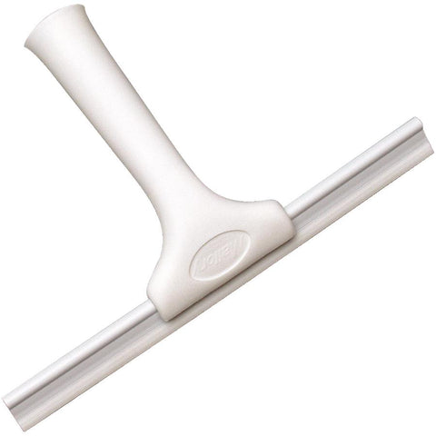 10" White Shower and Window Squeegee