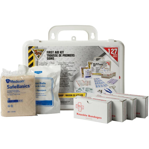 127 Piece Basic First Aid Kit