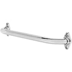 1" x 16" Knurled Grab Bar - Chrome