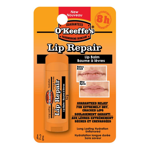 O'Keeffe's K1700115 Unscented Lip Repair Lip Balm Stick